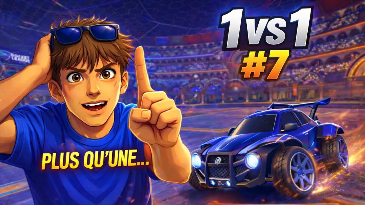 La GAME avant le SACRE du DIAMANT !! Rocket League 1v1 - #7