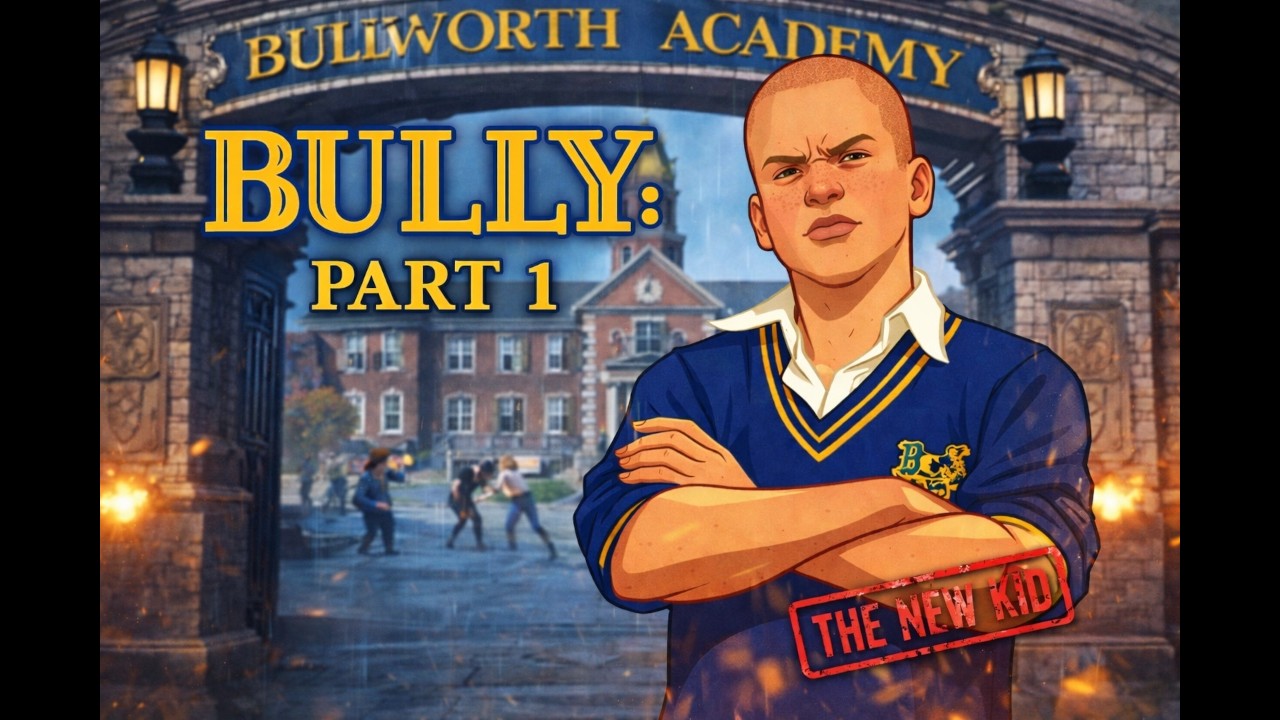 The Bully Gameplay Walkthrough Part 1- WELCOME TO BULLWORTH | The New Kid in Town