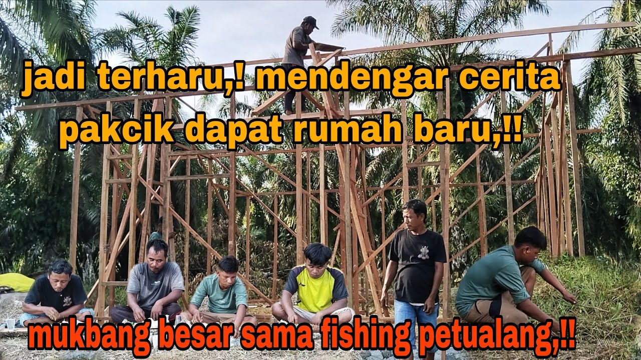 TERHARU,, MENDENGAR CERITA PAKCIK DAPAT RUMAH BARU,!! 