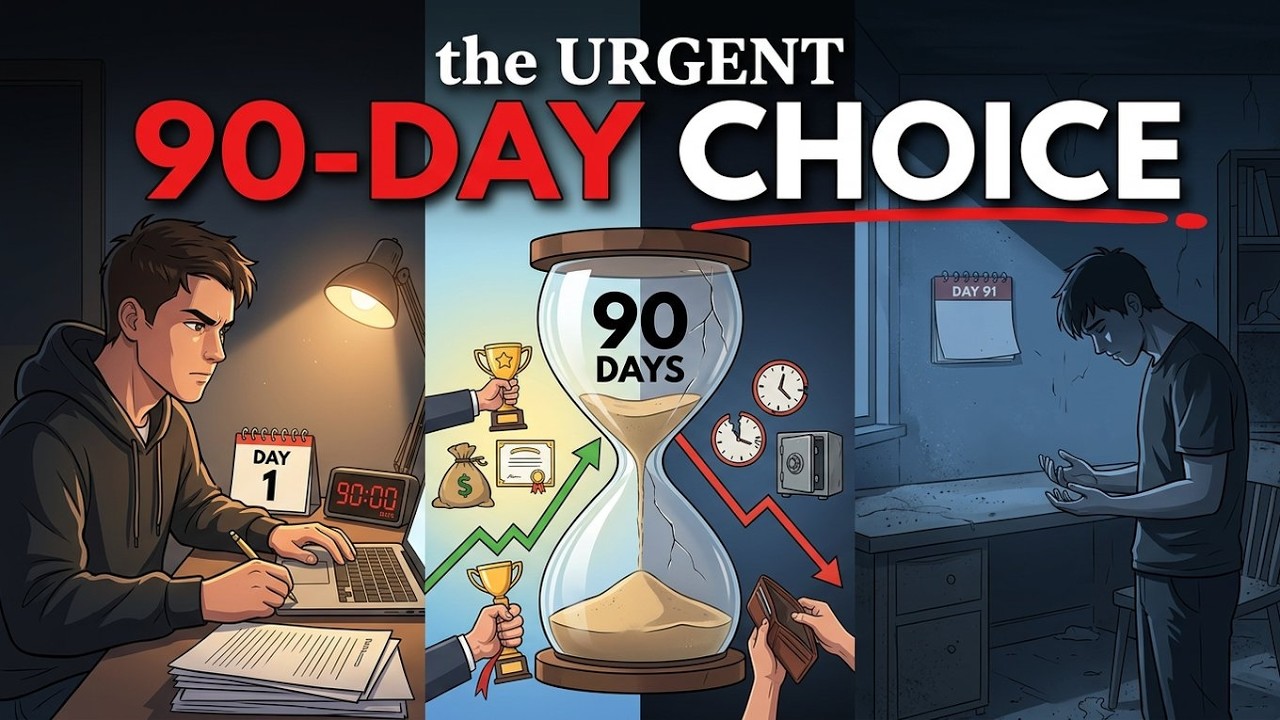 If You Waste The Next 90 Days, You Are DONE