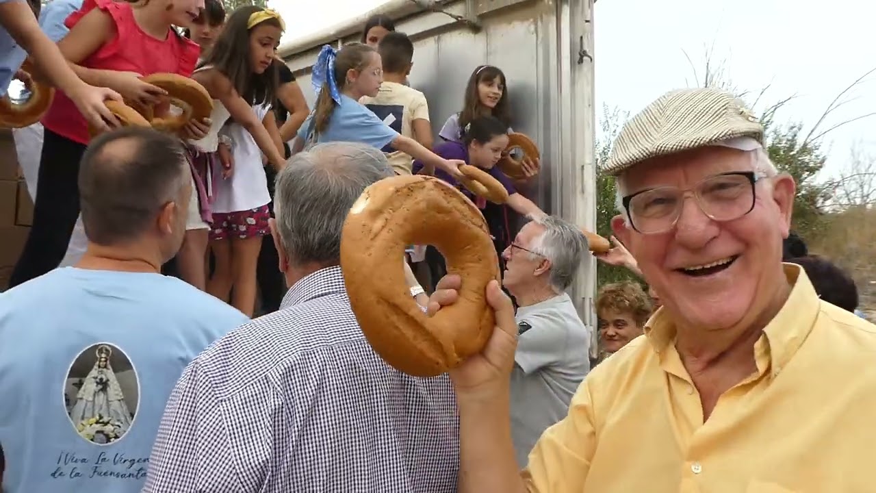 HUERTA DE LA OBISPALIA EN FIESTAS ROMERIA DE LA VIRGEN DE LA FUENSANTA Y REPARTO DE CARIDAD