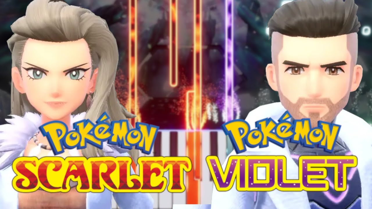 Pokémon Scarlet and Violet | Battle against Professor Sada/Turo (MIDI Re-Creation)