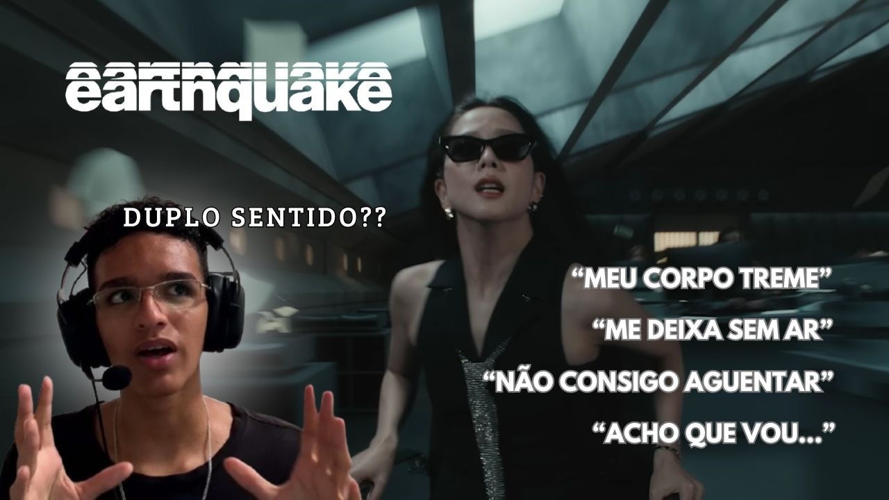 EARTHQUAKE da JISOO tem DUPLO SENTIDO???