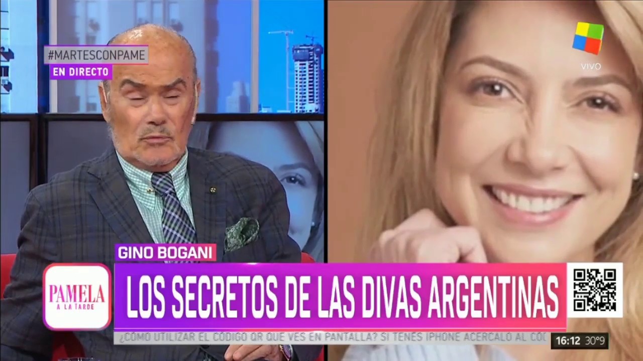 Gino Bogani: los secretos de las divas Argentinas - Pamela a la Tarde (19/11/2019)