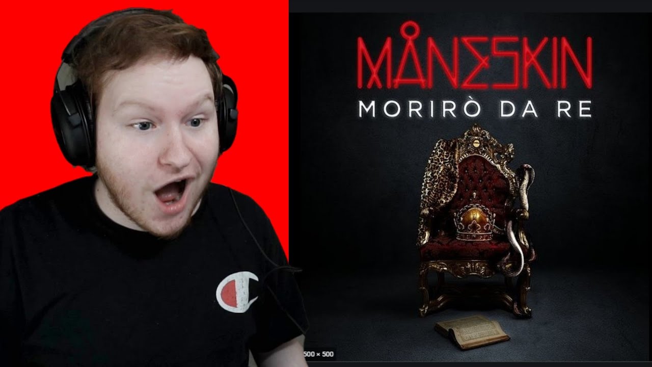 American Reacts to Måneskin - MORIRÒ DA RE (lyrics - sub ENG)