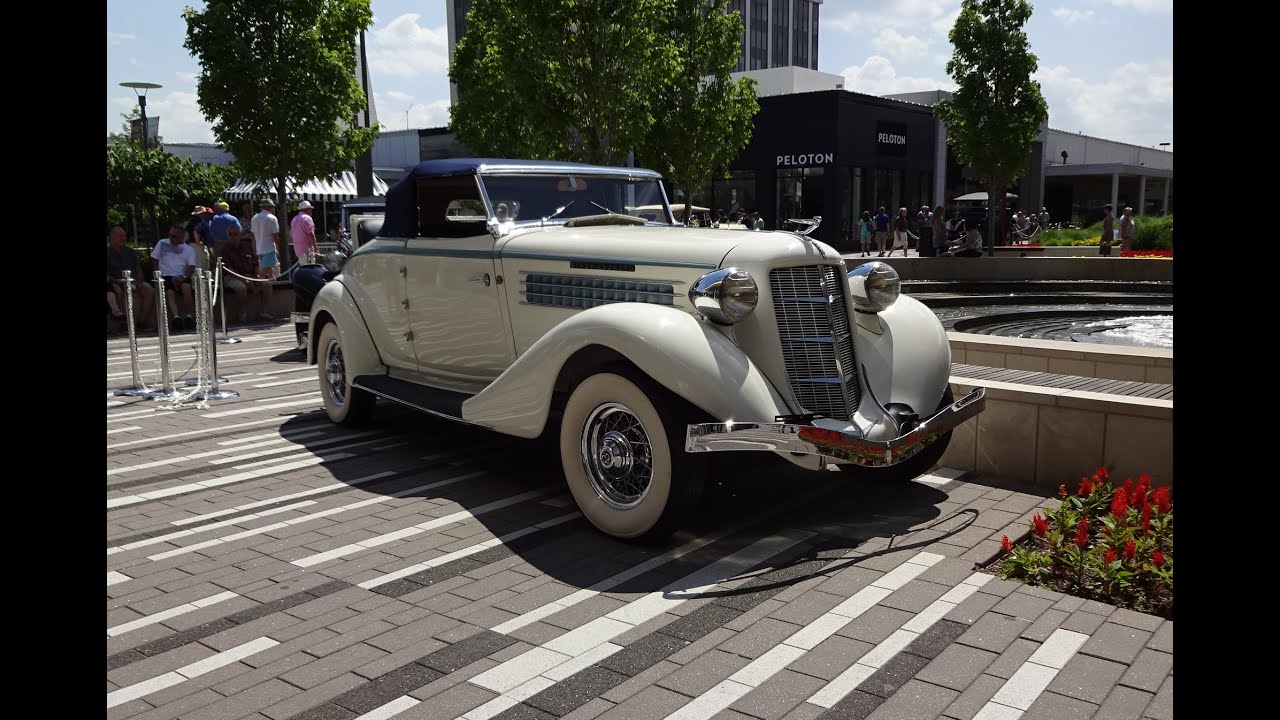 1936 Auburn 852 SC Supercharged Cabriolet & Engine Start Up on My Car Story with Lou Costabile
