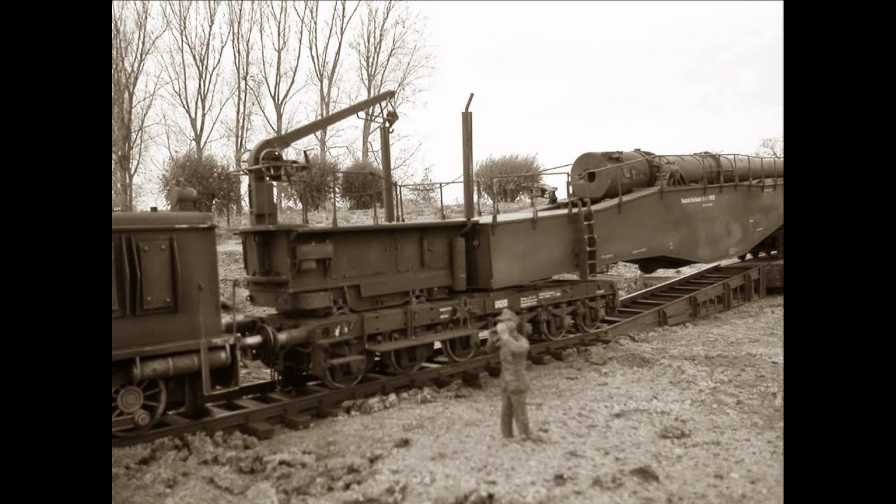 Railroad Gun 28cm K5 -The Project K5