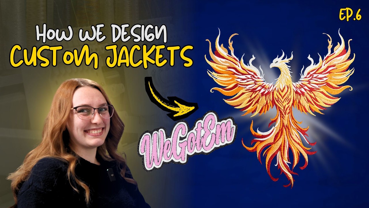 How Custom Letterman Jackets Are Designed | BTS with WeGotEm Tees #06