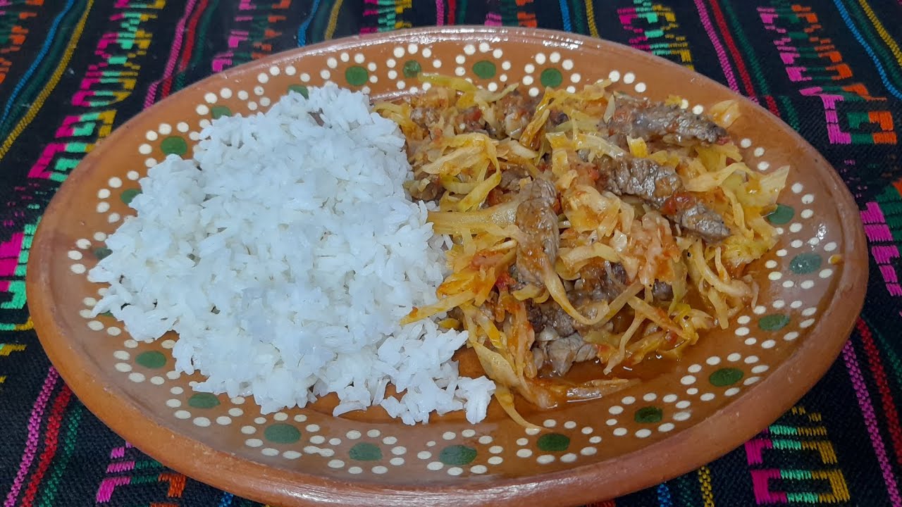 Carne de Res con Repollo/col | Perla recetas fáciles y caseras