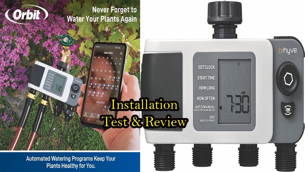 Orbit B-hyve XD 4-Port Smart Hose Watering Timer | 24634 | Installation, Test & Review