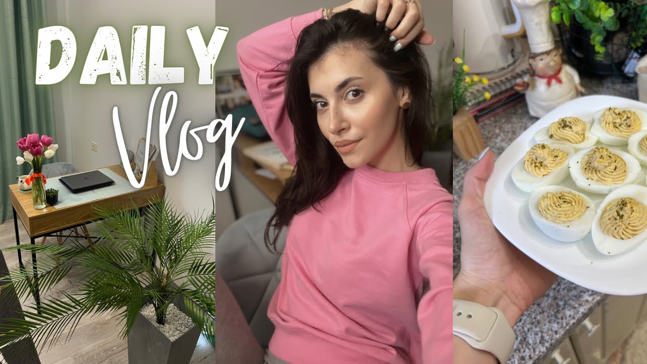 Daily Vlog // ADOR cum am organizat biroul!! Cele mai simple si bune retete 💥