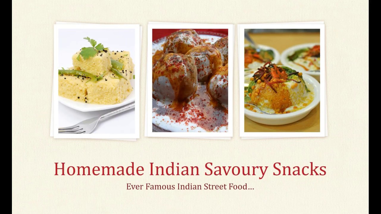 Homemade Indian Savoury Snacks
