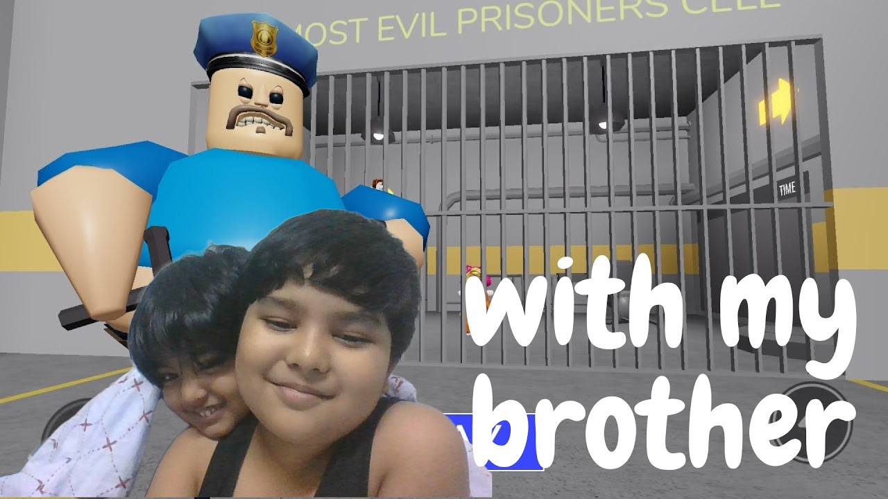I played Barry's prison with my brother (multiplayer)