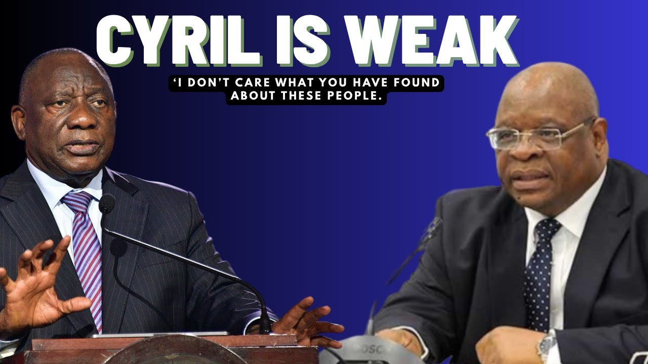 Zondo Tears Into Ramaphosa’s Scandal-Ridden Cabinet!