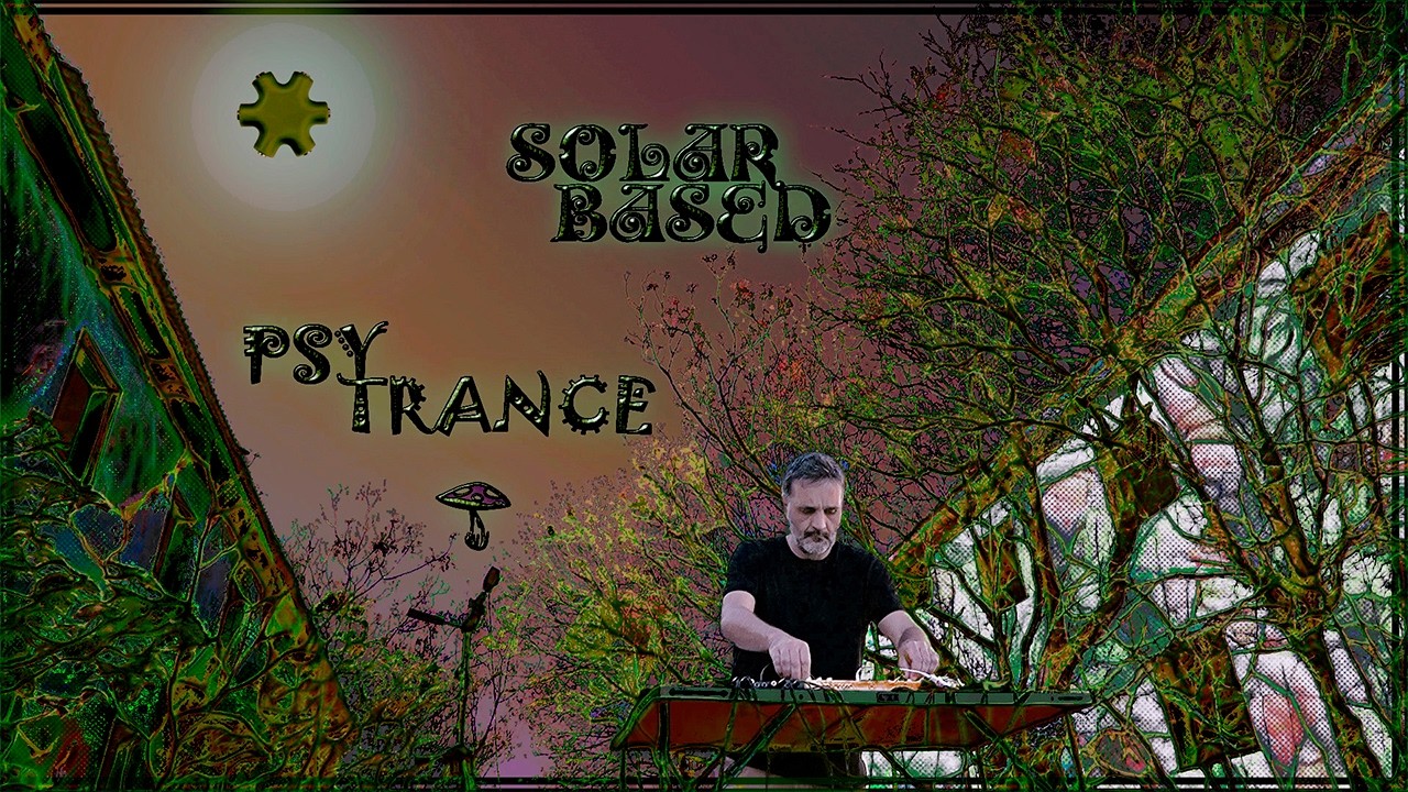 Psytrance Live Set / Solar Based \ Electronic Music in Abandoned Places