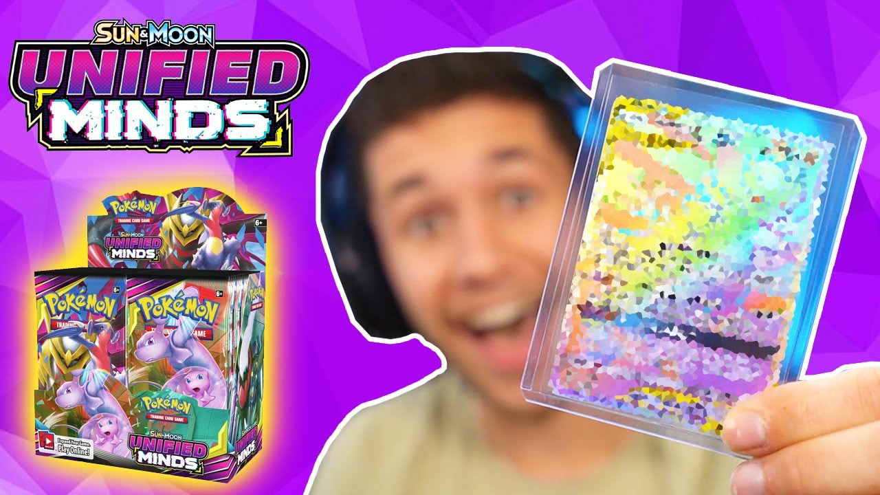 FIRST EVER UNIFIED MINDS BOOSTER BOX OPENING - INSANE PULLS!