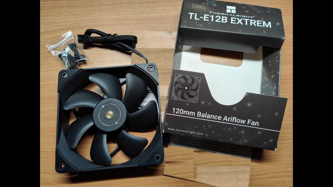 ThermalRight TL-E12B Extrem: an Extremely Good Fan