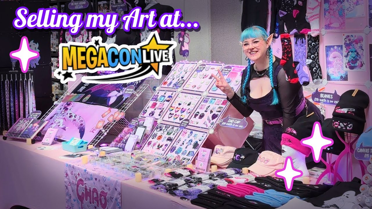 Megacon LIVE ✨ Artist Convention Vlog💙 #Megacon2025