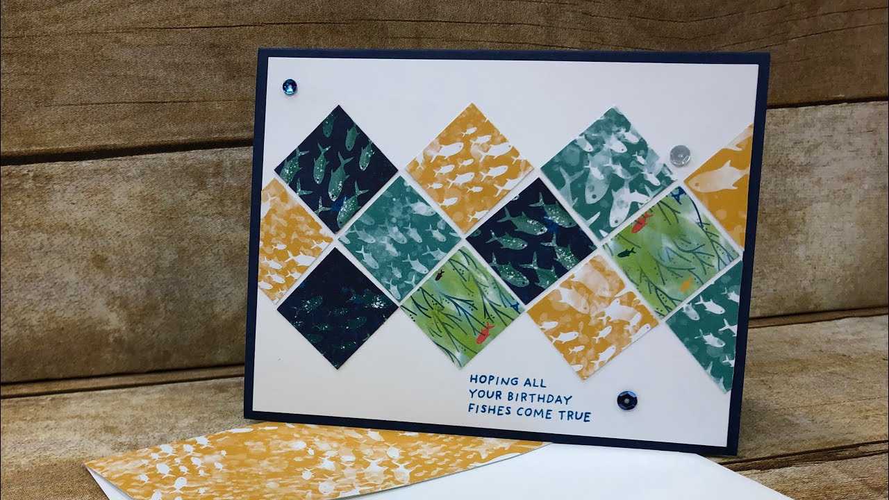 Square Scraps Card