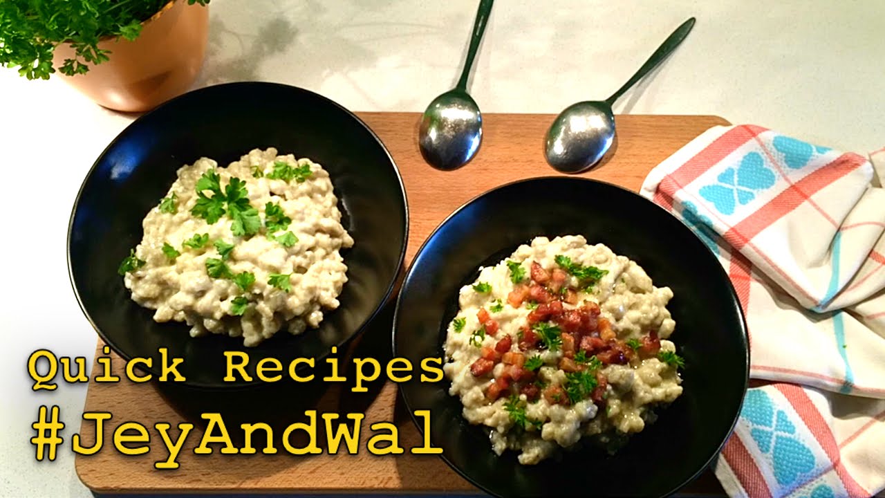 Traditional Slovak Halušky with Bryndza | JeyAndWal