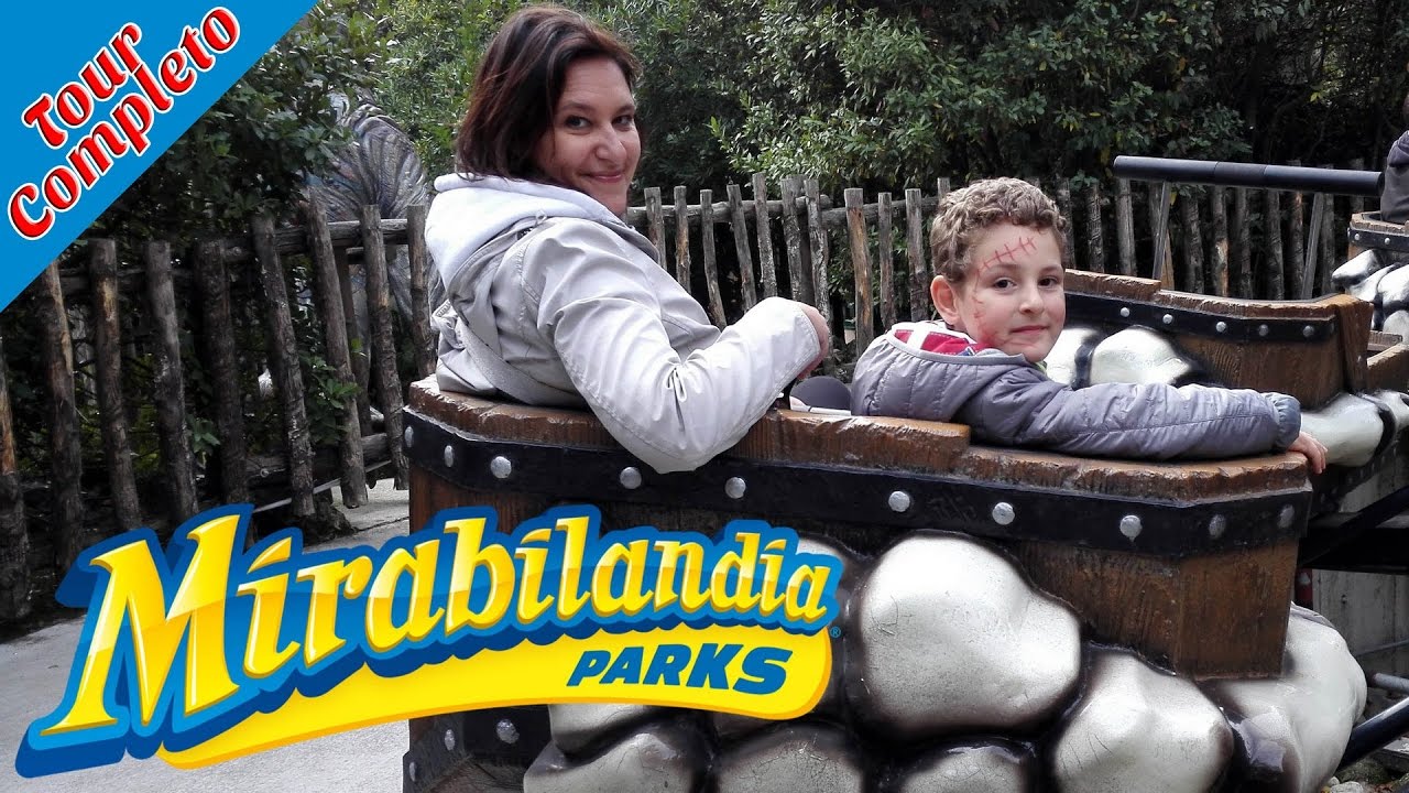 MIRABILANDIA tutta in 10 minuti. Tour completo
