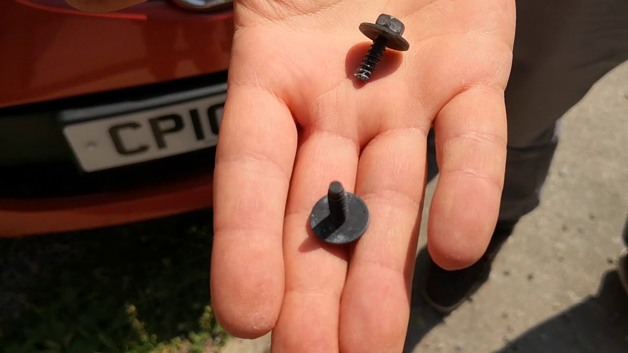 Remove headlamp headlights Mazda 2