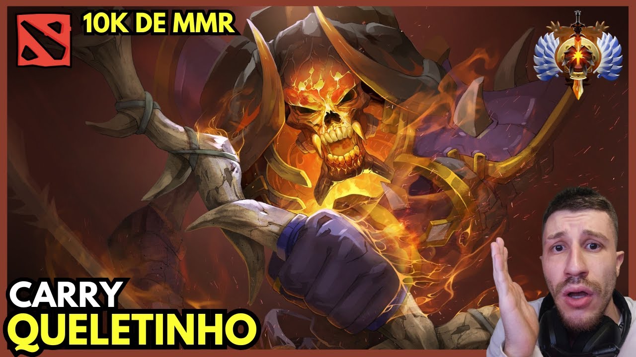 MELHRO CARRY DO JOGO? Clinkz Patch 7.40B... 10k de MMR... #dota2 #dota2brasil