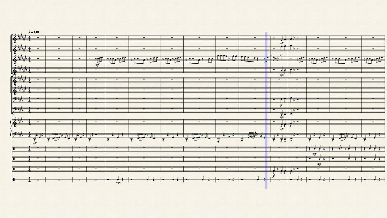 AJR - BANG! (Musescore Arrangement)
