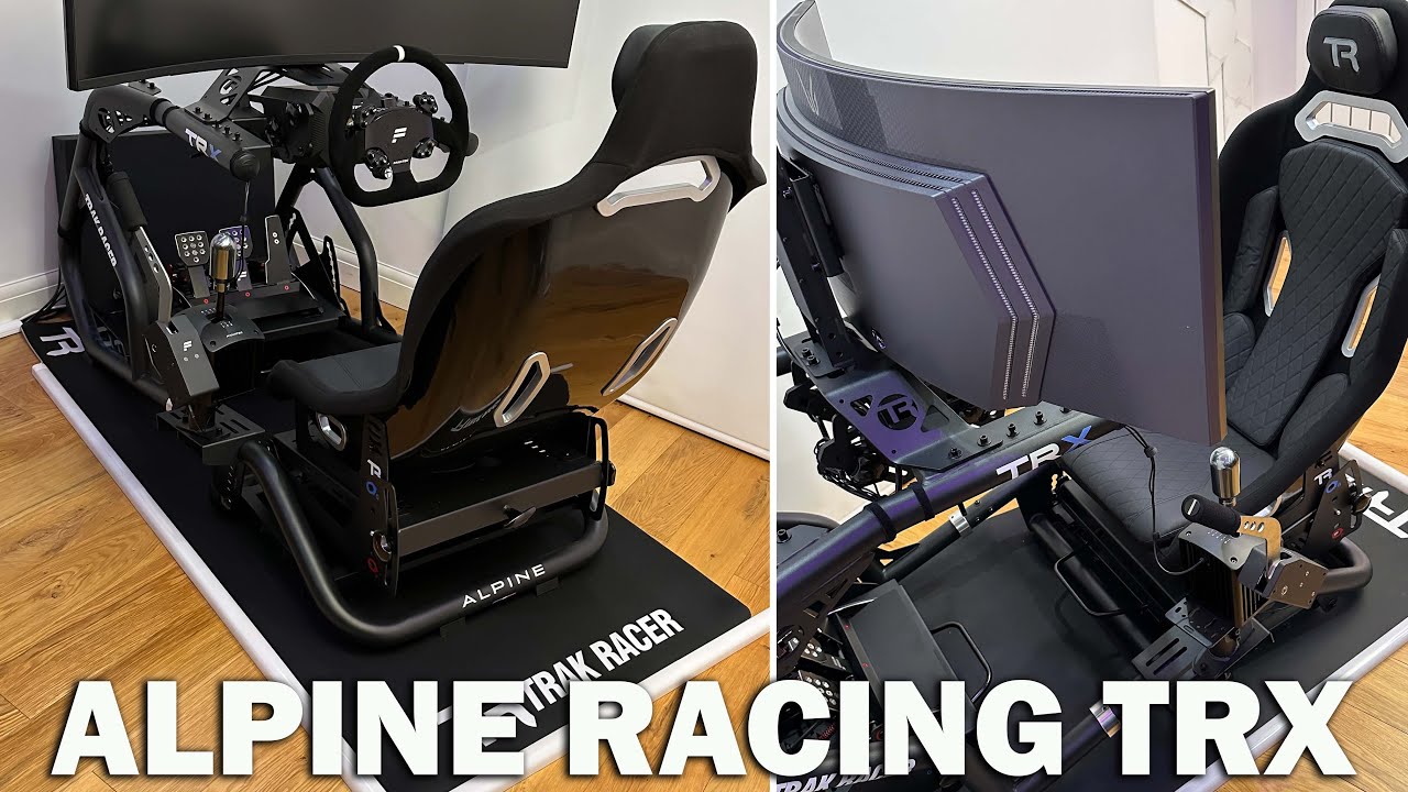 Кокпит Sim Racing, разработанный инженерами Формулы-1! Обзор Trak Racer Alpine TRX