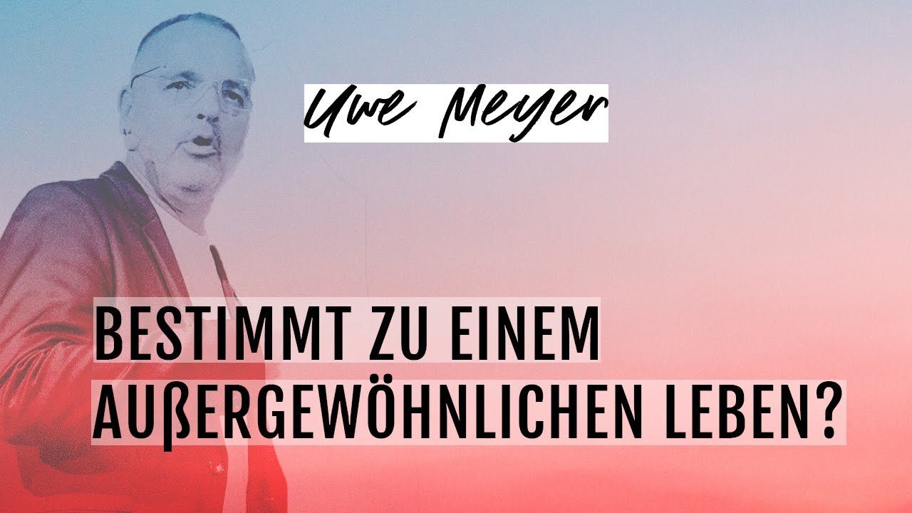 Bestimmt zu einem außergewöhnlichen Leben!