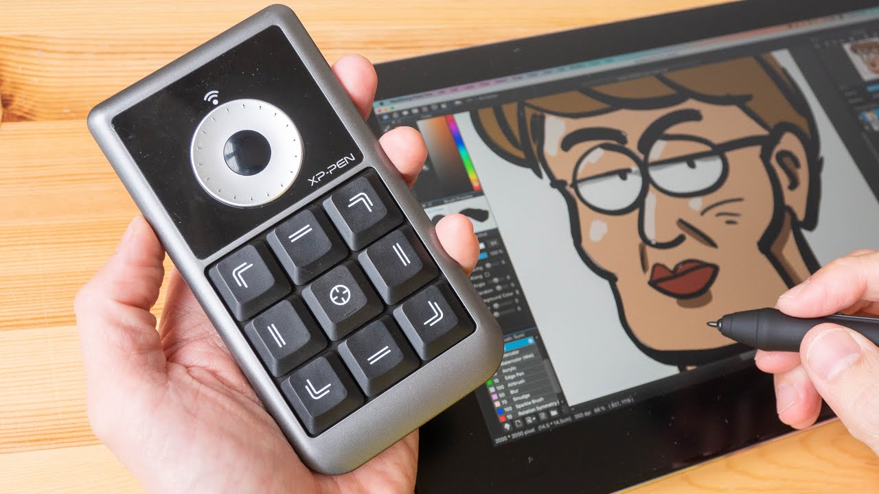 XP-Pen AC19 Shortcut Remote for pen displays (US $36)