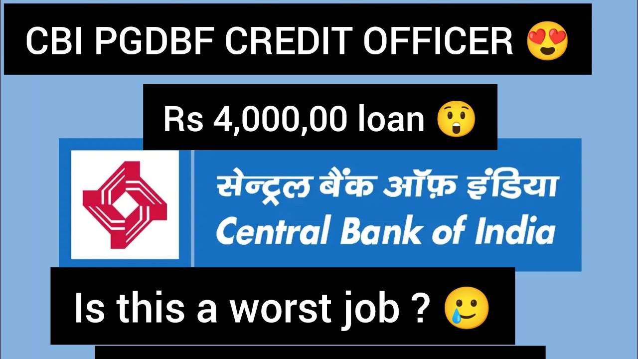 CBI PGDBF CREDIT OFFICER JOB 😍| IS THIS A WORST JOB 😲 COMPLETE INFORMATION 💯#banking #pgdbf
