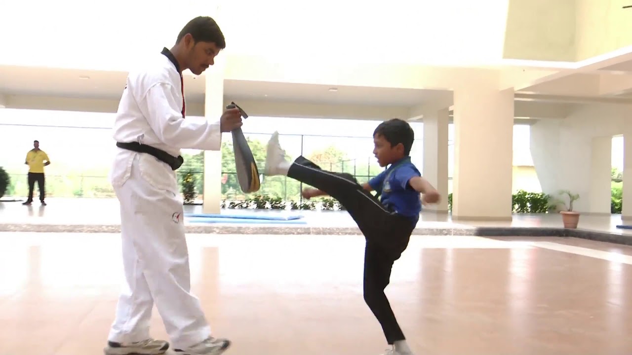 Karate Lessons at Oxford World School