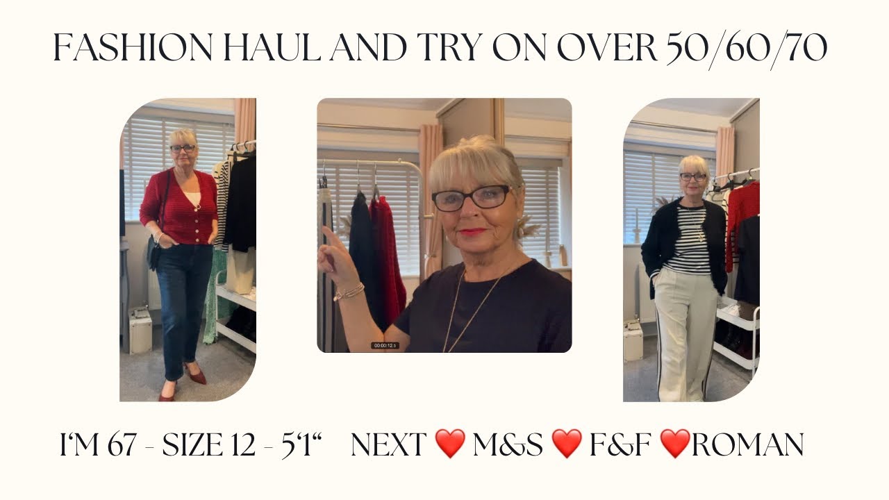 NEXT ❤️ M&S ❤️ F&F ❤️ ROMAN ❤️ ELEVATE YOUR STYLE ❤️ over 50-60-70’s FASHION ❤️