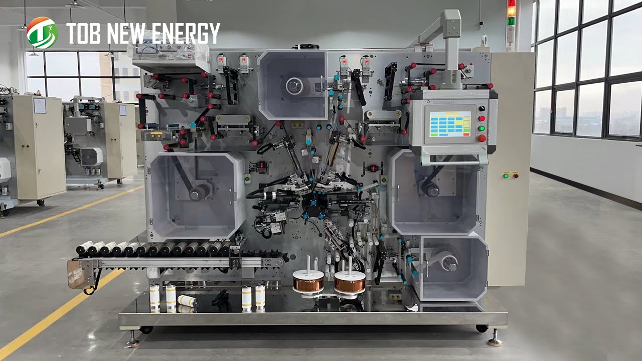 Automatic Winding Machine for 60130 Supercapacitor Manufacturing