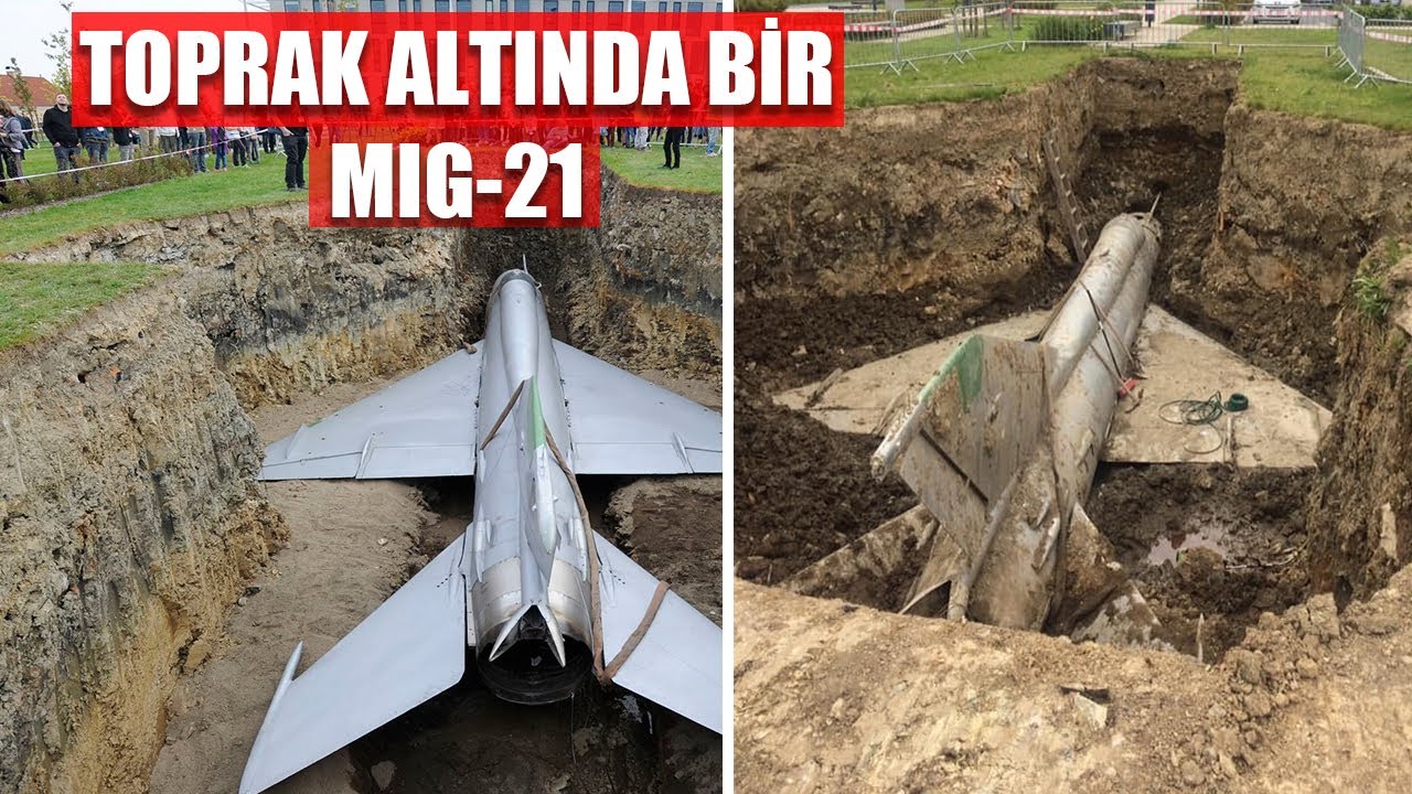 UÇAKLAR NEDEN TOPRAK ALTINA GÖMÜLÜR?