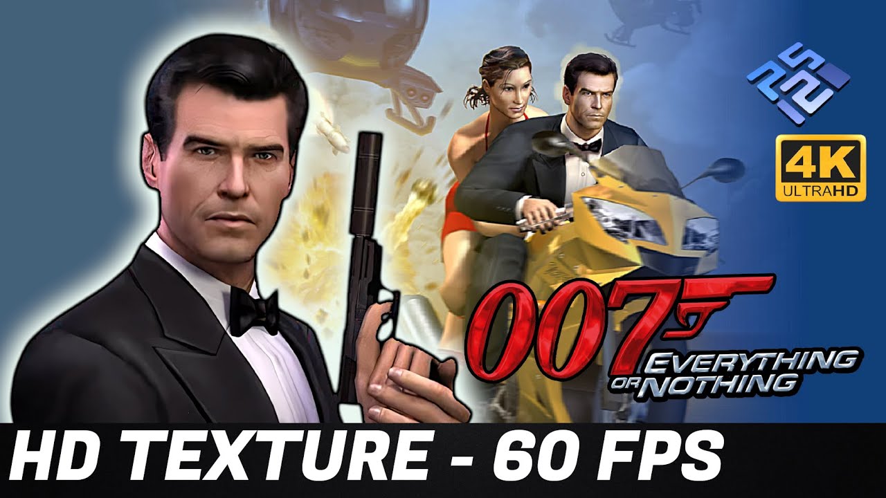James Bond 007: Everything or Nothing | PS2 HD TEXTURE + Patch 60 FPS Widescreen Gameplay 4K (PCSX2)