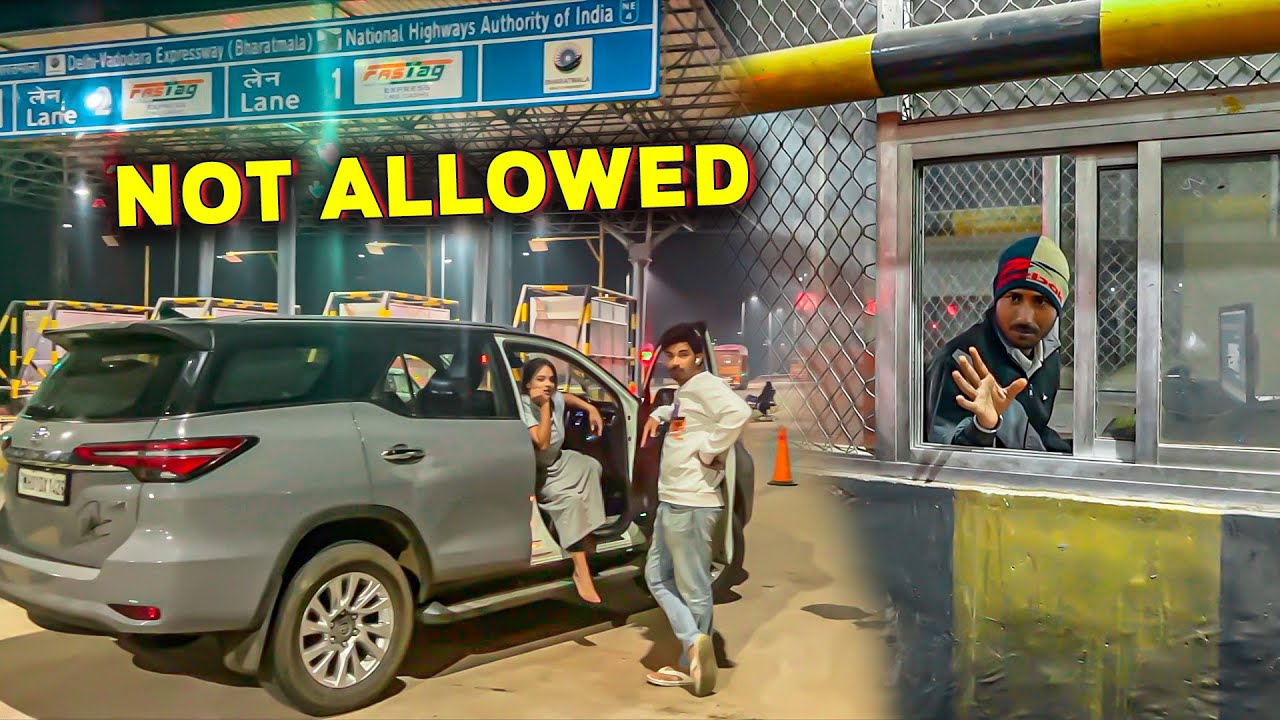 Delhi Mumbai Expressway Me Enter Karne Se Rok Diya 😡