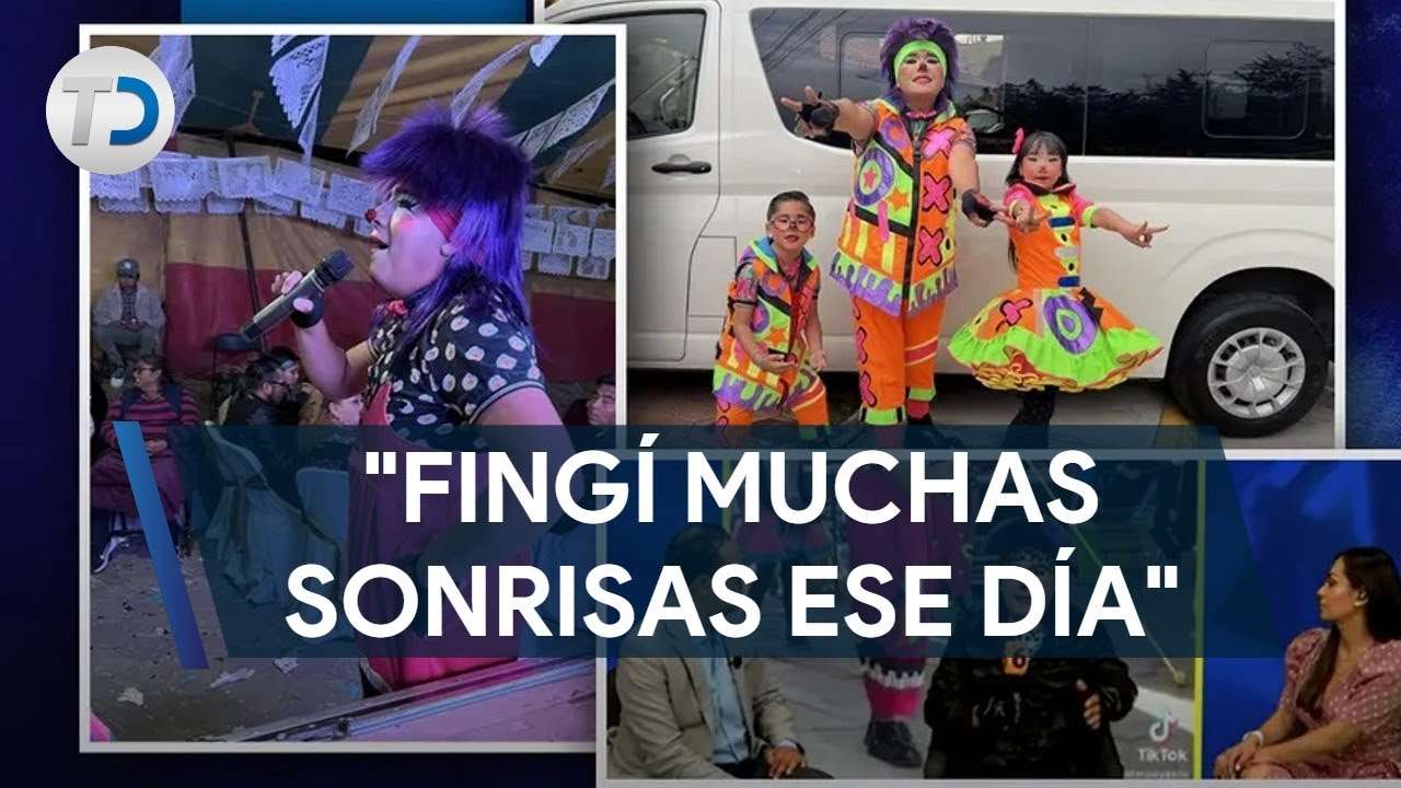 Payasito que dio show en funeral de niño habla sobre ese día