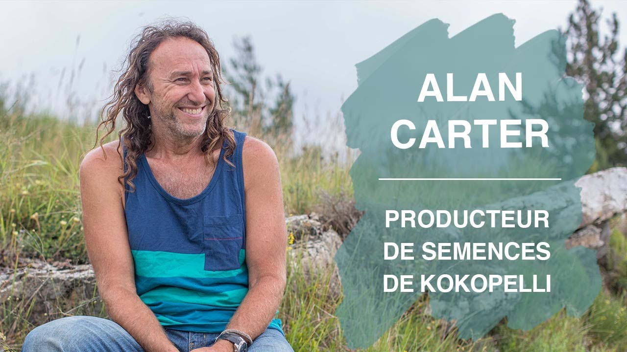 Alan Carter, producteur de semences de Kokopelli