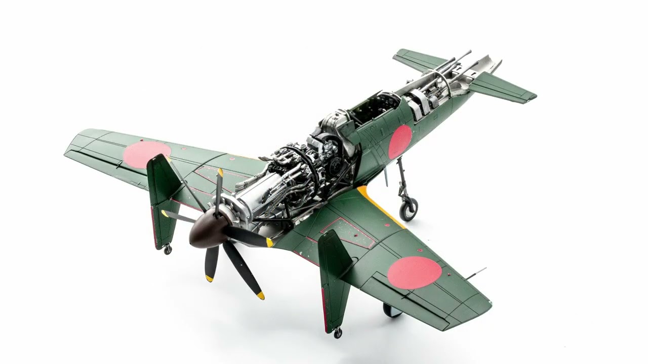 造形村　1/48 震電　プラモデル　完成品