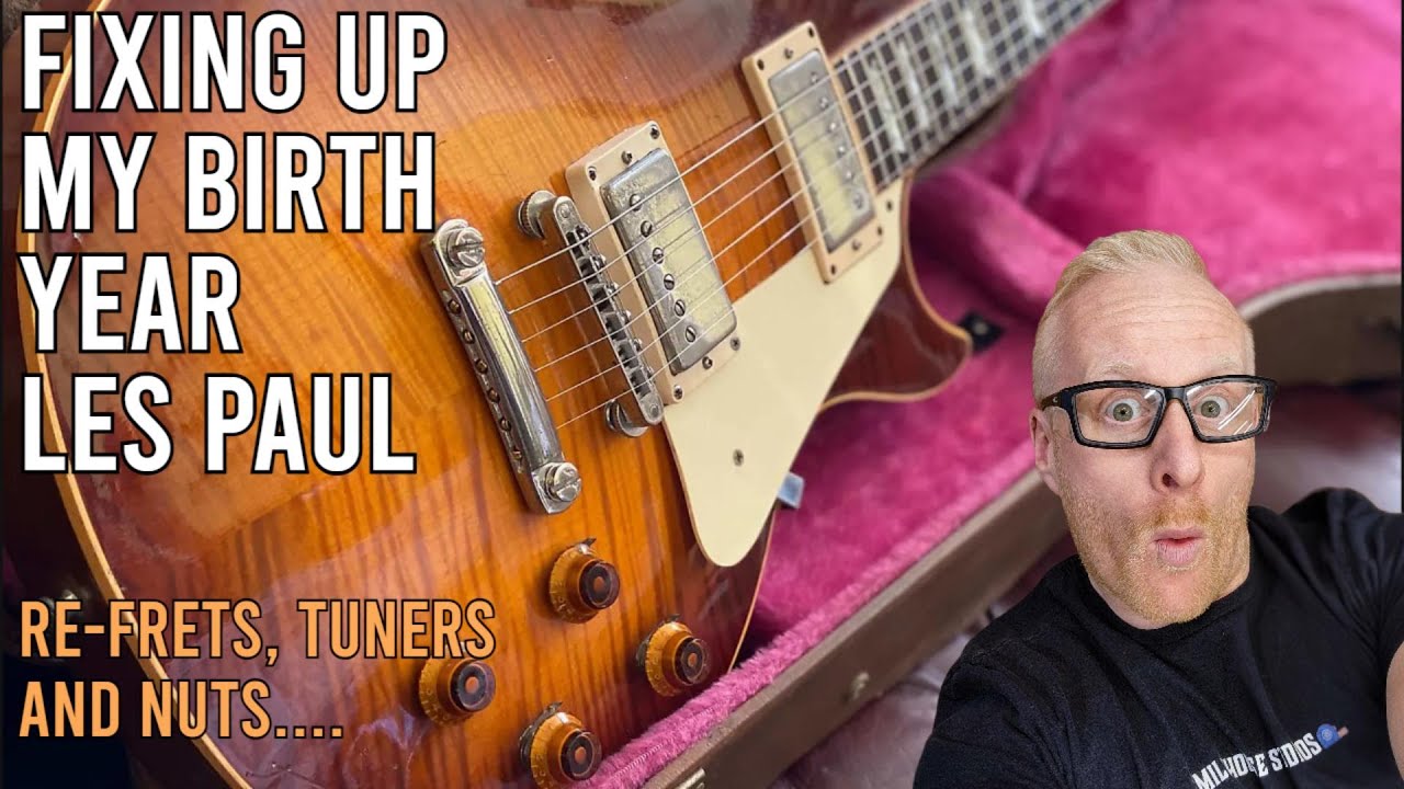 Re-Fretting and Fixing up my 81 Les paul Heritage