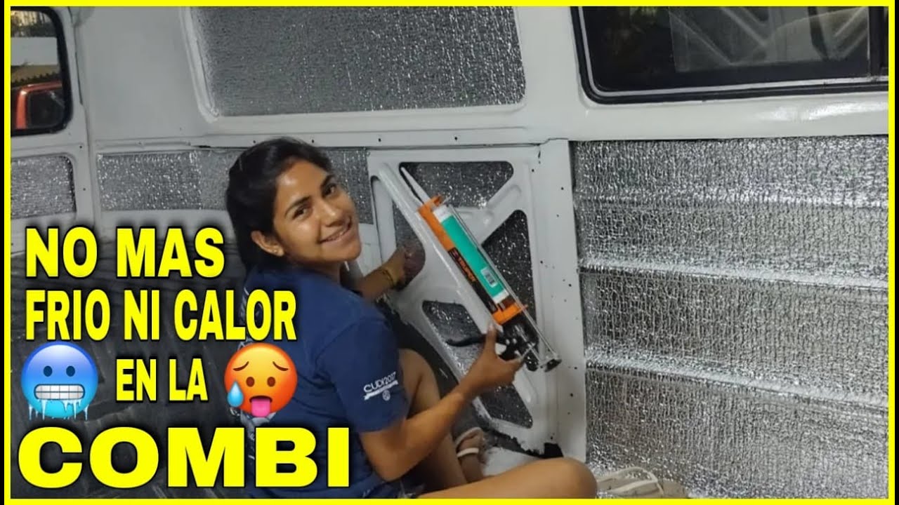 AISLANDO Y TAPIZANDO COMBI- CAMPERIZANDO COMBI PARA VIAJAR #1