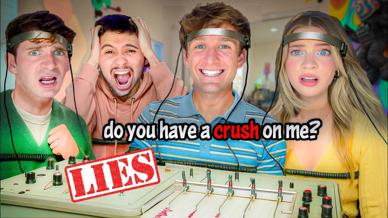 FORCING MY FRIENDS TO TAKE A LIE DETECTOR TEST