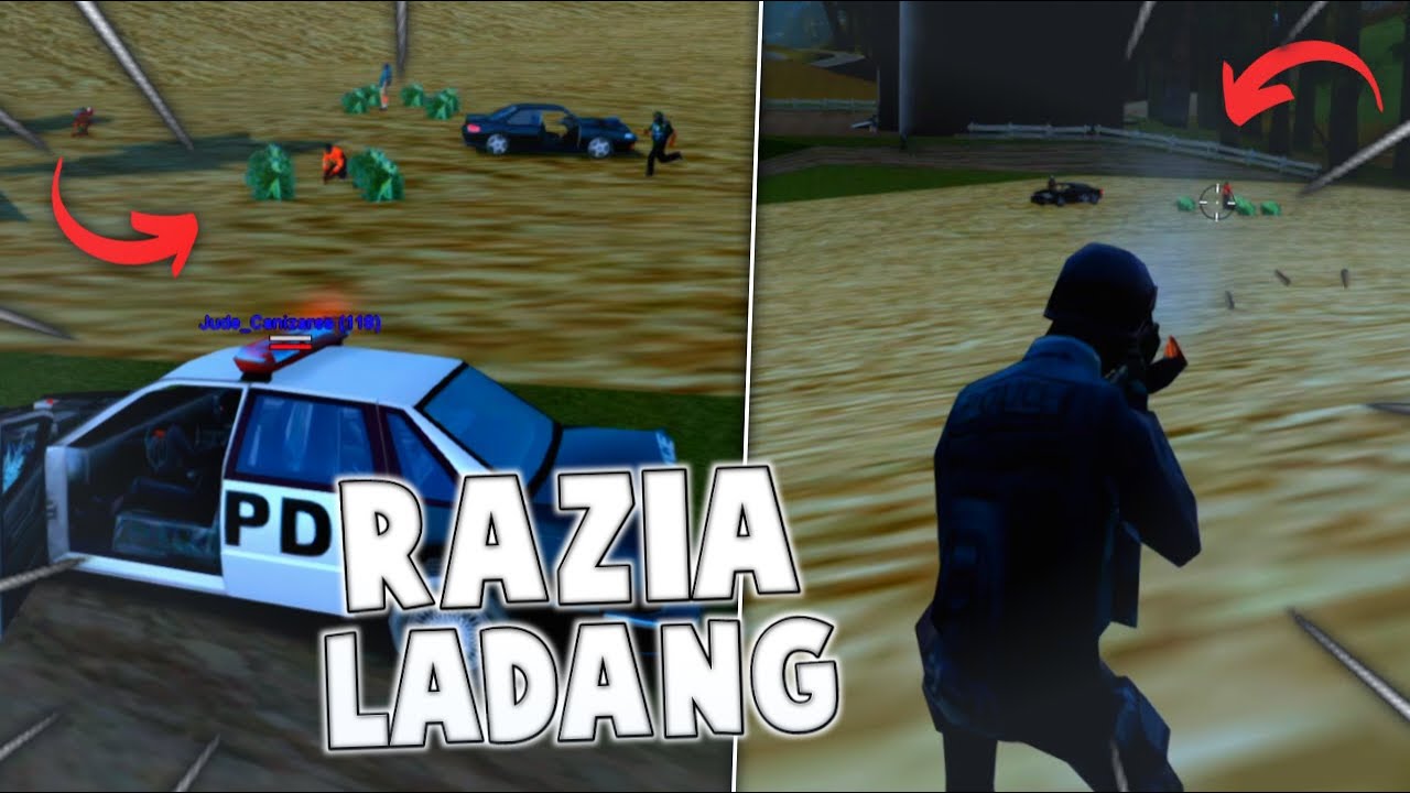 Hari Pertama Menjadi SAPD, Merazia Ladang Ganjos !! GTA SAMP Merdeka Reality Roleplay Indonesia