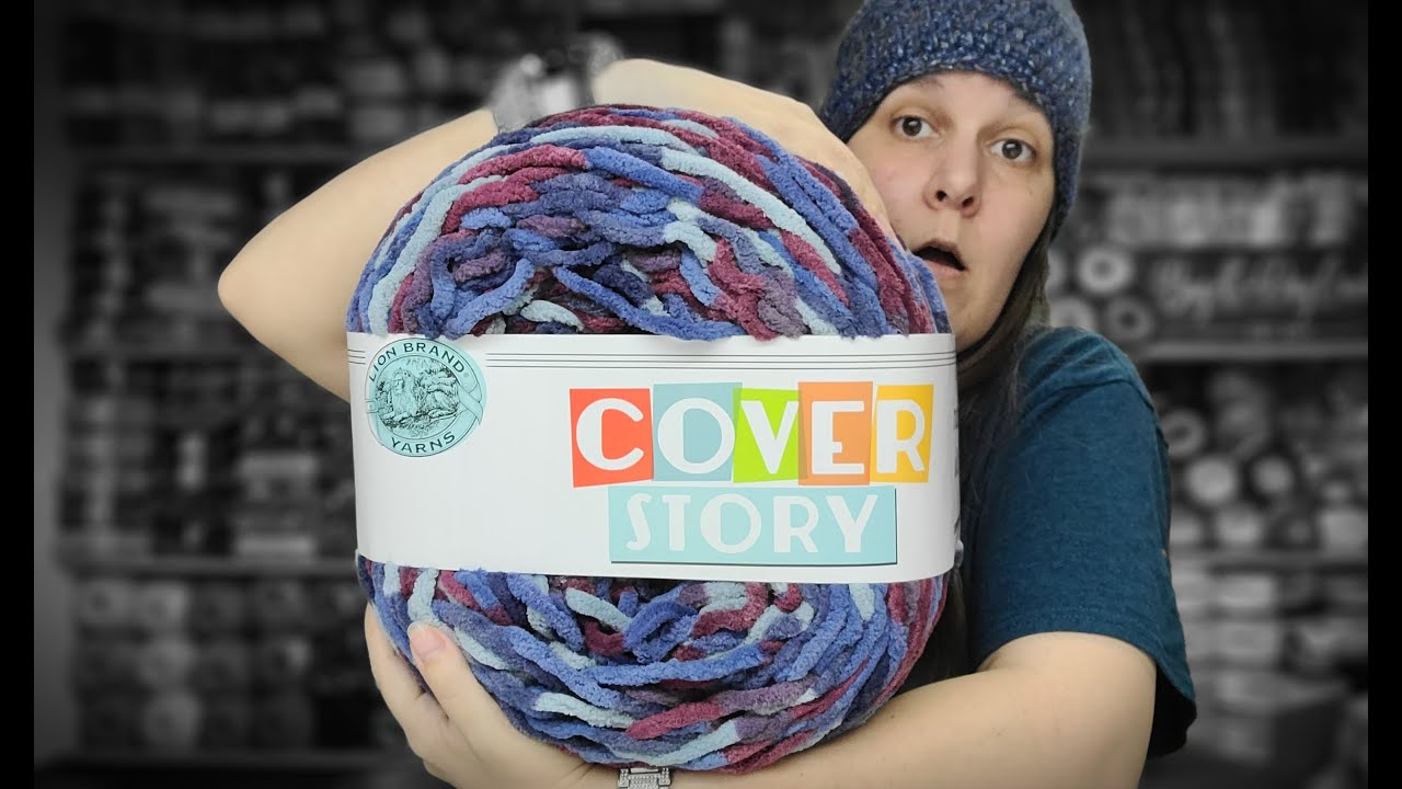 Yarn Review | Lionbrand Cover Story Yarn | Bag O Day Crochet