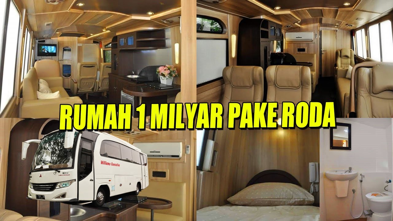 RUMAH MEWAH BERJALAN, MOTORHOME SUPER MEWAH MILIK OM WILLIAMS #CAMPERVAN INDONESIA