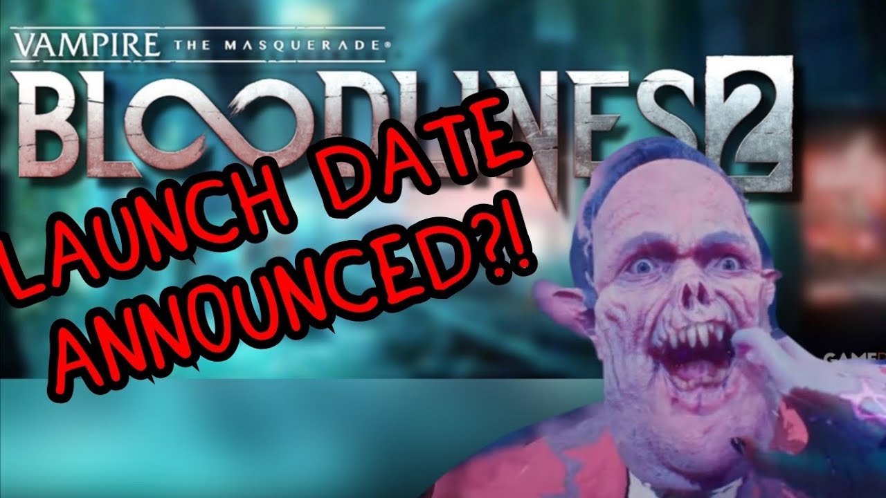 RELEASE DATE Announced?! Vampire the Masquerade Bloodlines 2! #videogames #bloodlines2