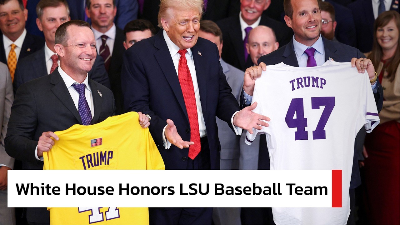 FULL IN: Trump Honors LSU Champions at White House: Incredible Celebration | Sports Insider | AD14