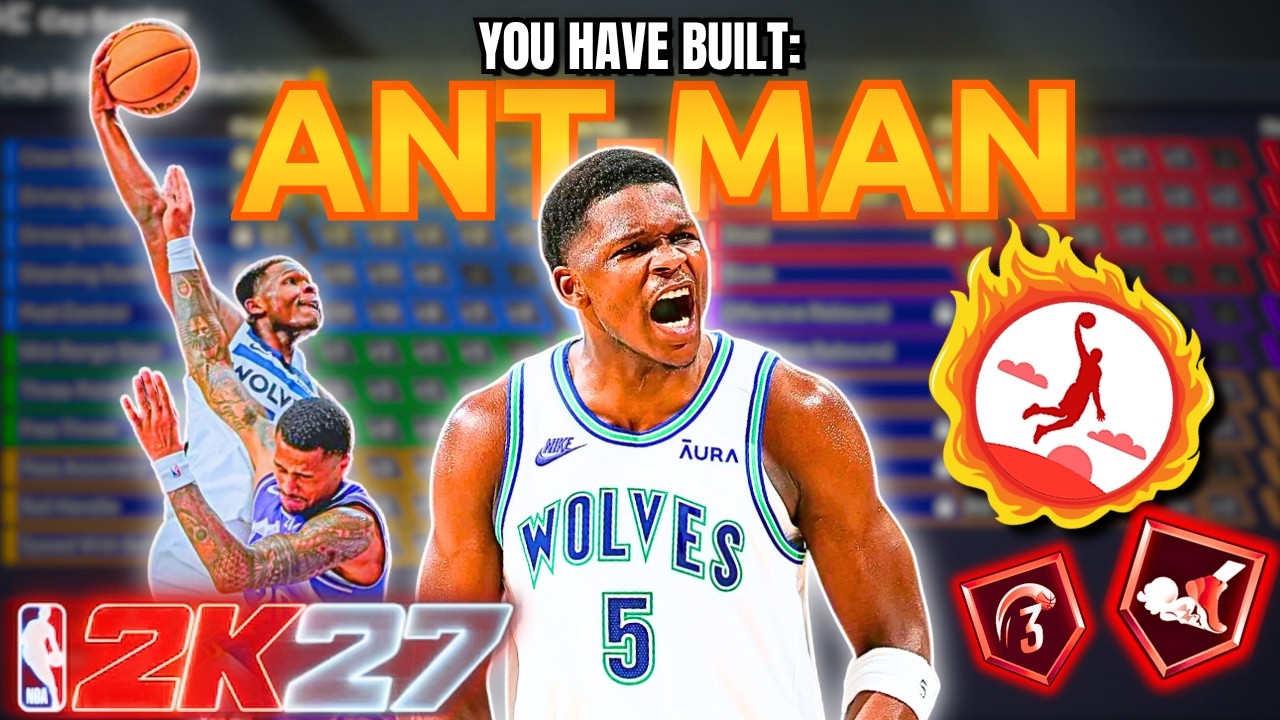 Лучший билд на ЭНТОНИ ЭДВАРДСА в NBA 2K27! (КЛАТЧ-СКОРЕР)